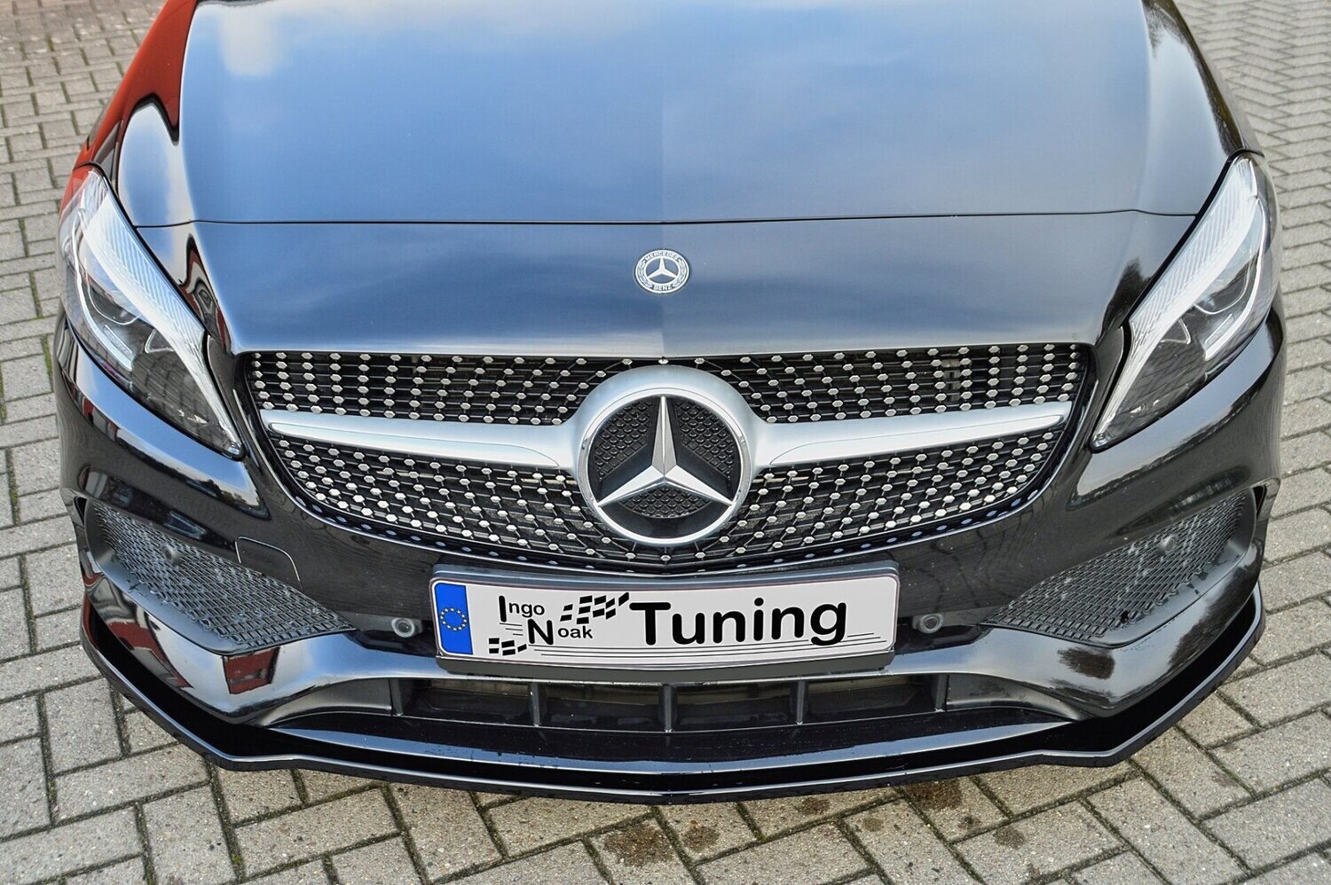 Voorspoilerlip Mercdes A W176 AMG-Line MOPF