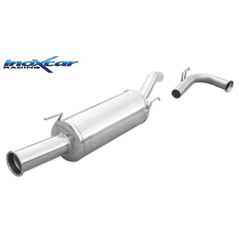 100% Inox Sport Exhaust  Renault Clio I 2.0 Williams 150hp -1998 1x76mm Retro Style
