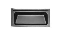 deurplaat, achterdeur, links Ford Transit, 1986-1994