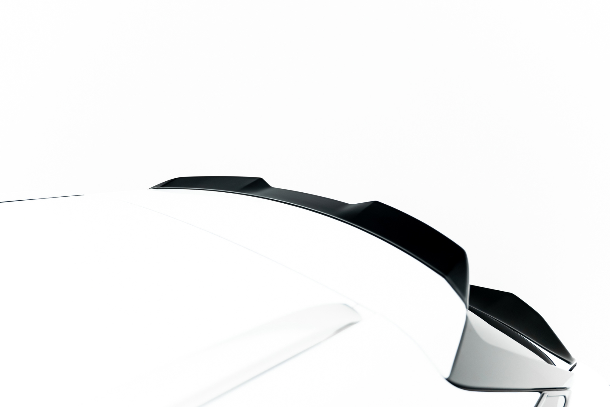 Spoiler Lexus RX Mk4 Facelift 2019 -  2022 Maxton Glans Zwart