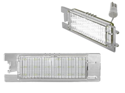 LED License Plate Opel Zafira B 05-, Astra H 04-09, Corsa D 06-,