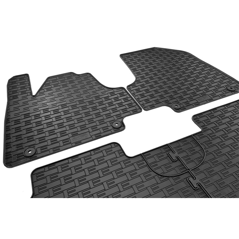 Rubber car mats set  Hyundai Ioniq 5 (NE) 2020- (3-pieces + fixing system)
