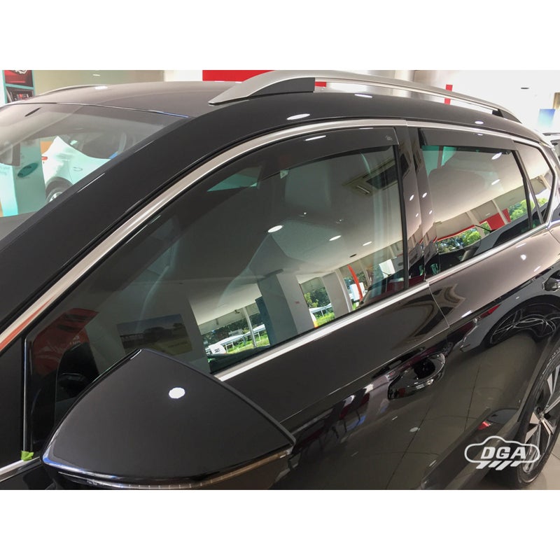 DGA Wind Deflectors Set  Seat Ateca 2016- & Cupra Ateca 2018- (4-pieces)