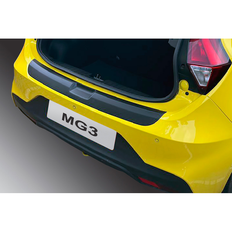 ABS Rear bumper protector  MG 3 Facelift 2018-2023 Black