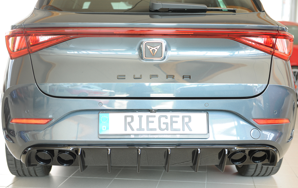 Diffuser Seat Leon KL ST/sportstourer 2020- Rieger glanzend zwart