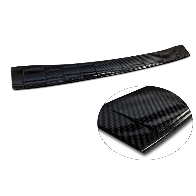 Real 3D Carbon Rear bumper protector  BMW 3 Touring (G21) Facelift 2022- 'Ribs'
