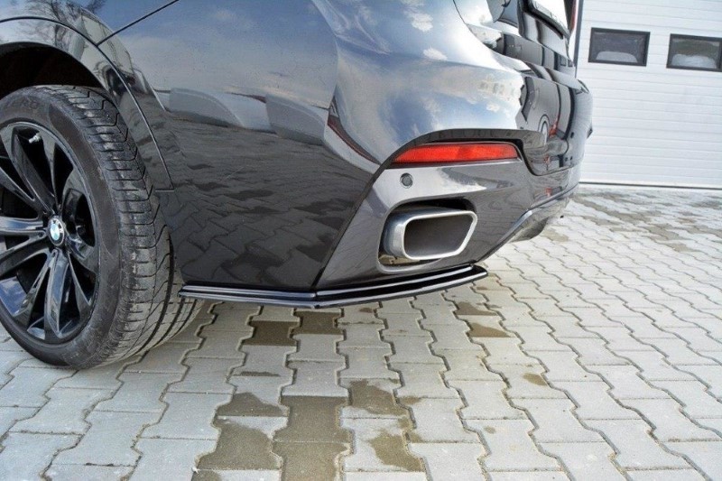 Achterzij Spoilers BMW X6 F16 MPACK Glanzend Zwart