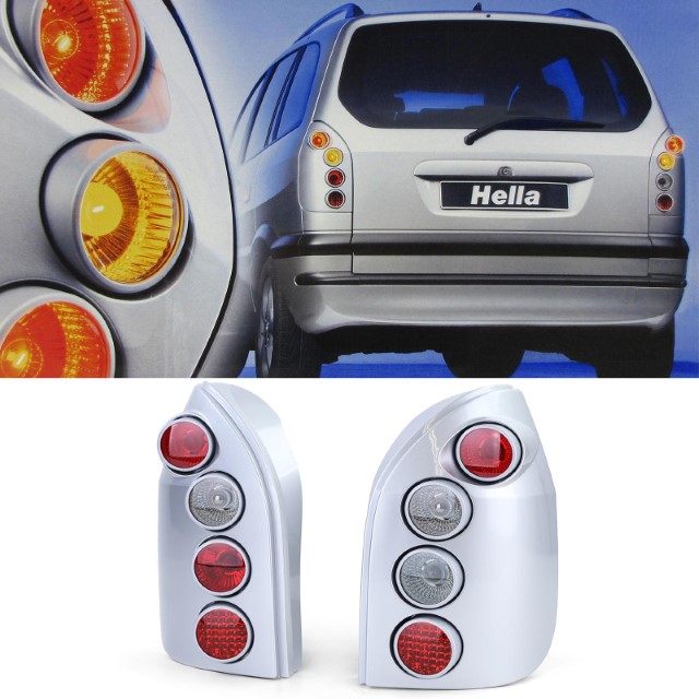 Taillights Opel Zafira Black