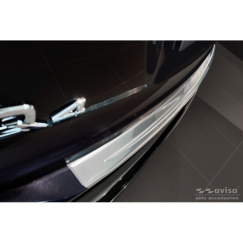 Stainless Steel Rear bumper protector  Audi Q4 E-Tron 2021-