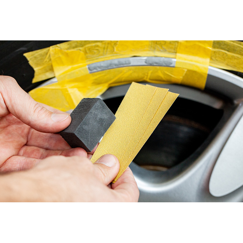 Quixx Wheel Repair Kit - for black wheels