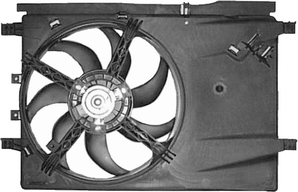 Radiator FAN CORSA D 06->> 390mm 1.0/1.2/1.4-16V