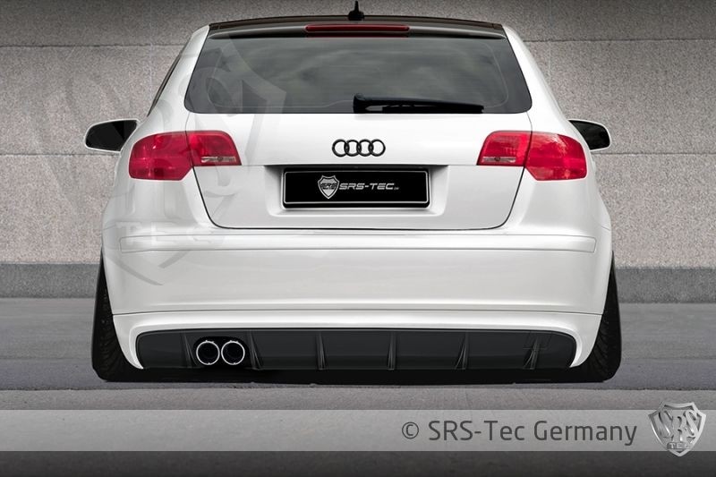 Achterbumper Diffusor AUDI A3 Sportback 8PA GT