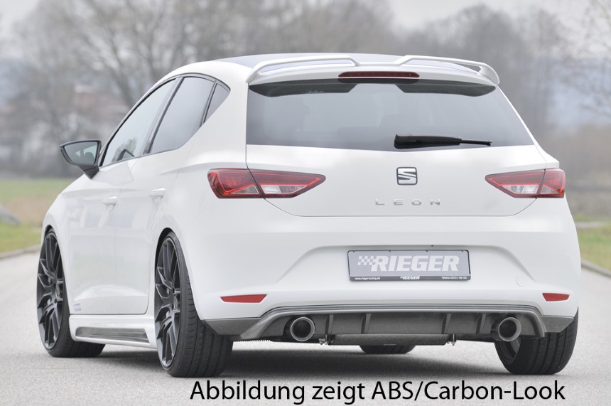 Diffuser Seat Leon F5 Rieger sportuitlaat links + rechts