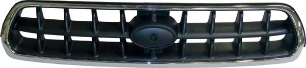 Grill OUTBACK 00-04 Chroom/ZILVERKLEUR/ZWART