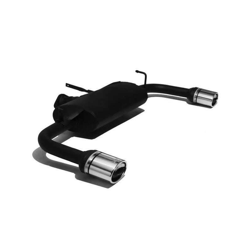 Double Sport Exhaust  Mitsubishi Lancer VIII HB/Sedan 1.5i 80kW/1.8i 105kW 2007-2012 120x80mm