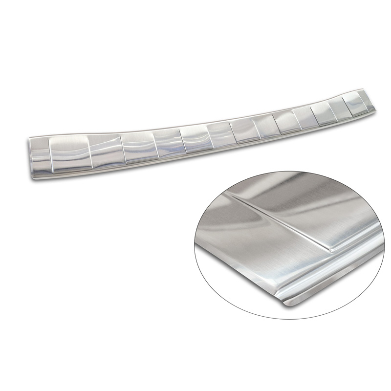 RVS Achterbumperprotector  BMW 3 Serie Touring (G21) Facelift 2022- met M-Pakket 'Ribs'