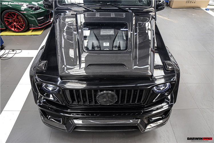 Mercedes Benz W463 G Wagon G Class IMP Style Carbon Motorkap 2006-2018