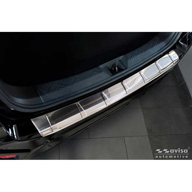 Avisa Stainless Steel Rear bumper protector  Subaru Crosstrek III 2023- 'Ribs'