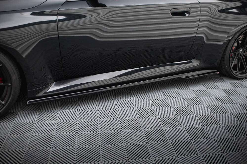 Zijskirts V.2 BMW M2 G87 Maxton Glans Zwart
