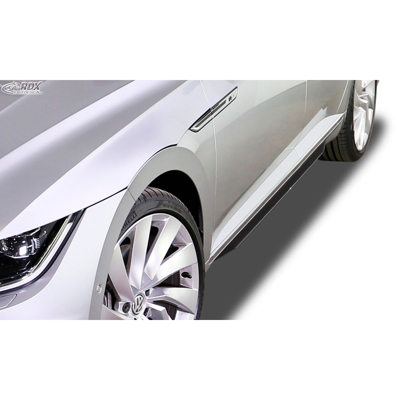 Side skirts 'Slim'  Volkswagen Arteon 2017- incl. Shooting Brake 2020- (ABS glossy black)