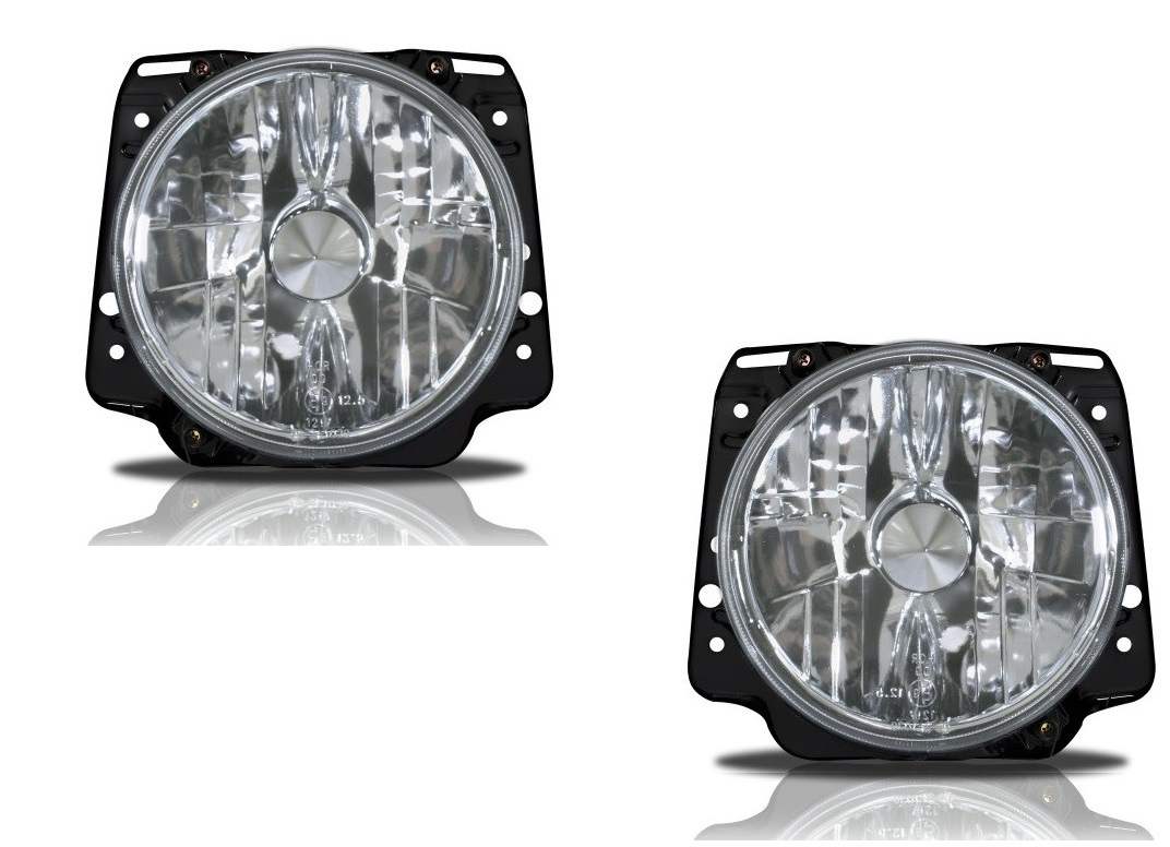 Koplampen VW Golf II helder chroom