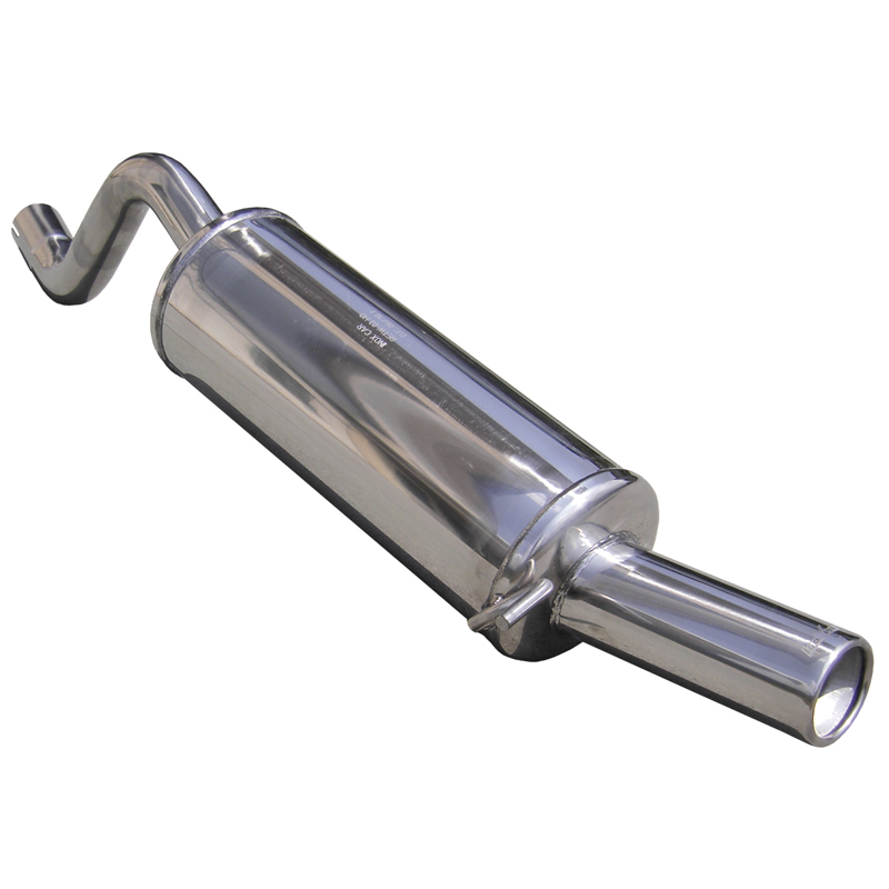 100% Inox Sport Exhaust  Renault Twingo II RS Sport 1.6 16v (133HP) 2008- 80mm