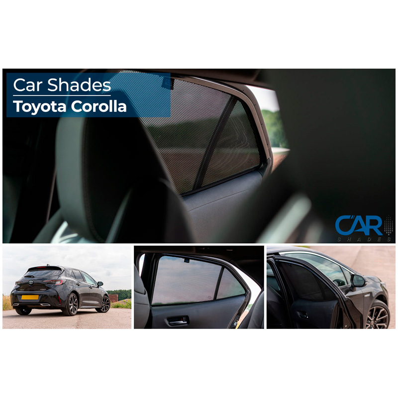 Set Car Shades (rear side doors)  Toyota Corolla (E21) HB 5-doors 2019- (2-pieces)