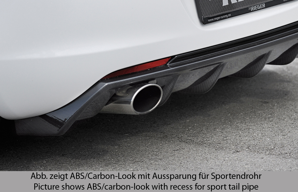 Rieger Achterdiffuser Astra J