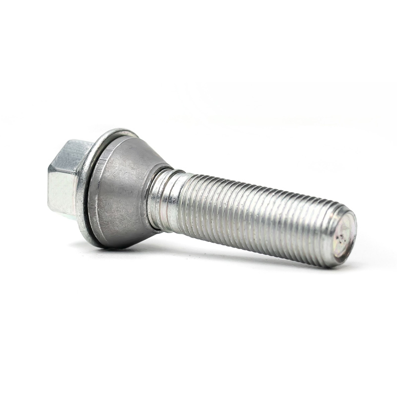 H&R Wheel bolt Taper-Head with movable cone M14x1.25 - Length 46mm (e.g.  BMW)