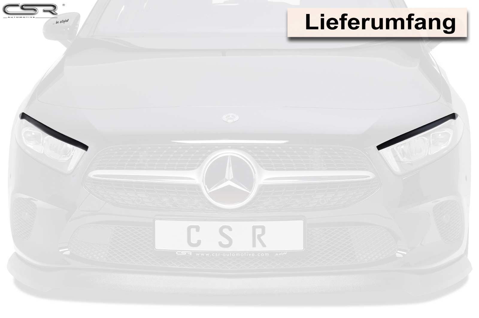Koplampspoilers Mercedes Benz A-Klasse W177