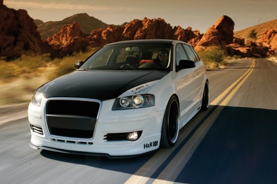 Voorspoiler Audi A3 8P ABS 06- Rieger