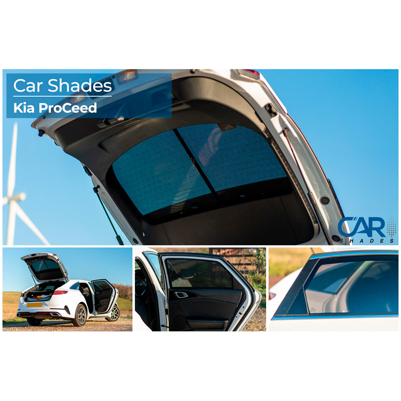 Set Car Shades  Kia ProCee'd (CD) Shooting Brake 2018- (6-pieces)