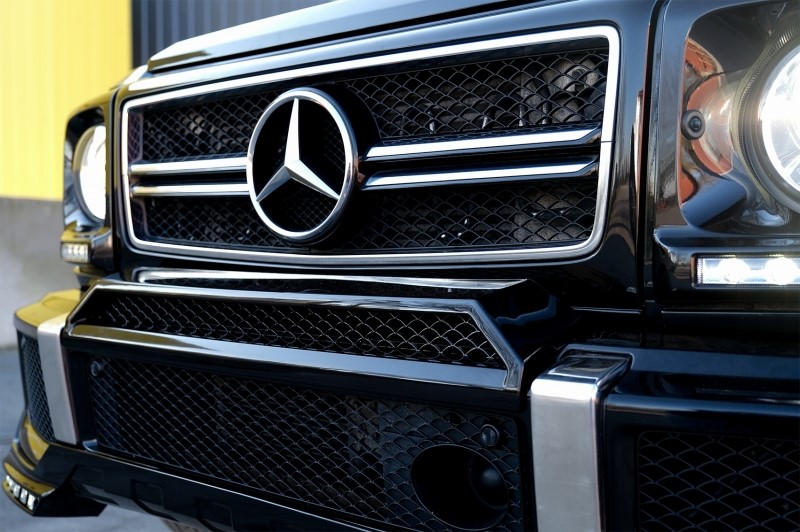 Voorbumper onderspoiler Mercedes W463 G-Klasse 89-17
