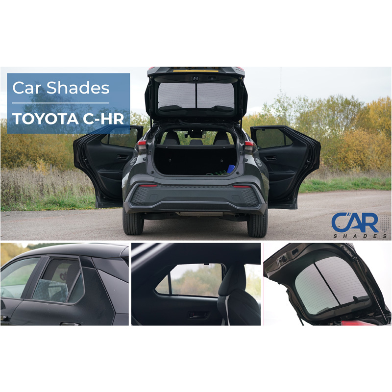 Set Car Shades  Toyota C-HR II 2023- (4-pieces)