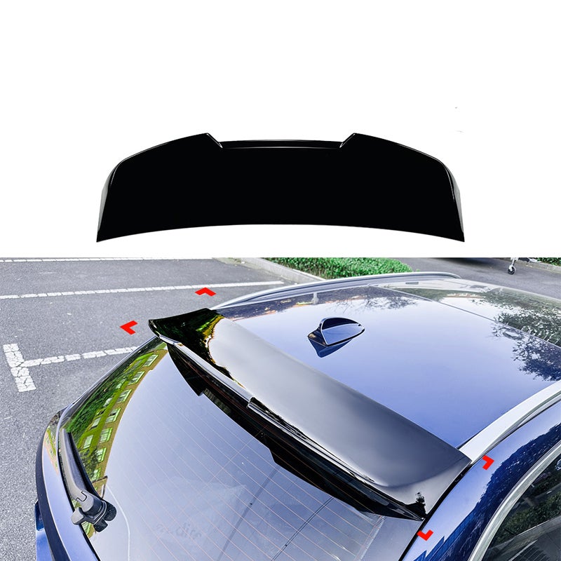 Roof spoiler  BMW 5-Series F11 Touring 2010-2016 (ABS Glossy Black)
