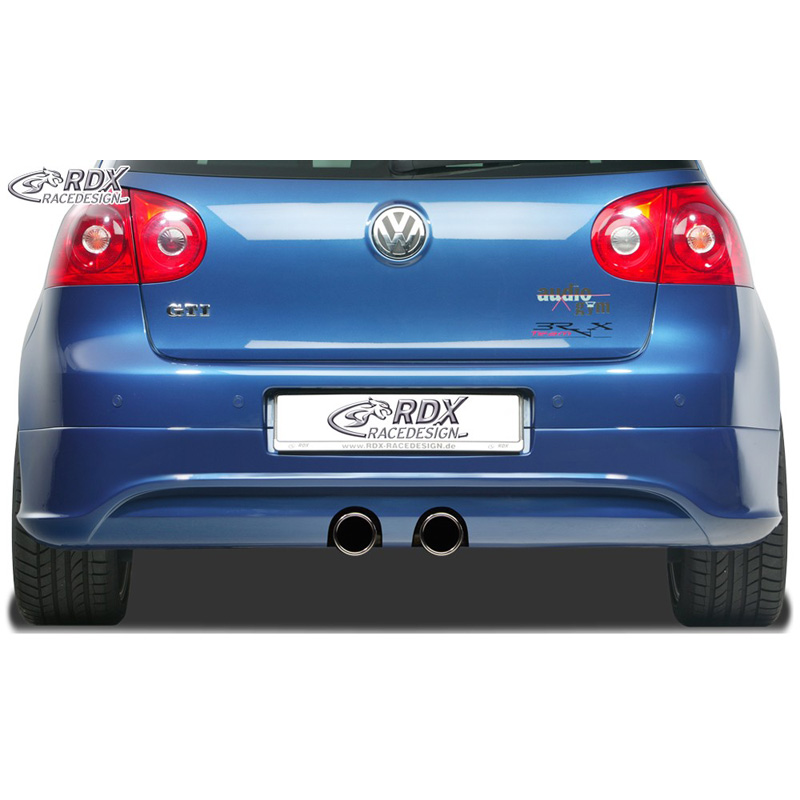 Rear bumper skirt  Volkswagen Golf V R32 Hatchback 3/5-doors R32 2003-2008 (R32 exhaust) excl. Variant/Plus (ABS)
