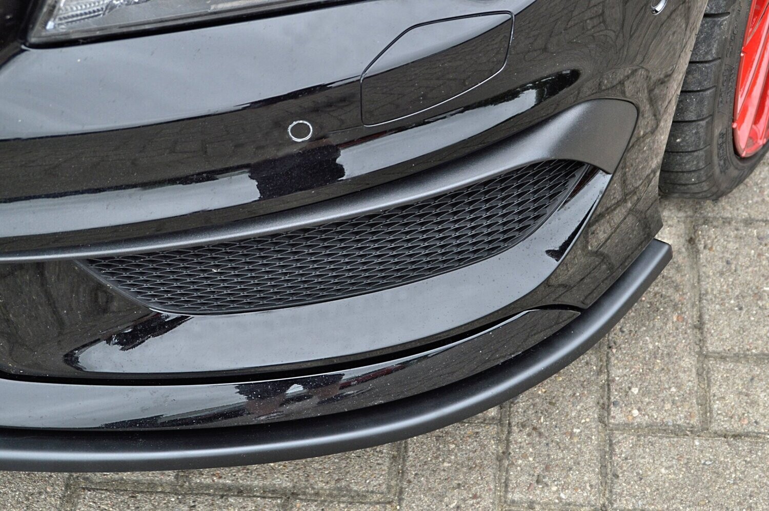Voorspoilerlip Mercedes A45 AMG W17 voorfacelift 2012-2015
