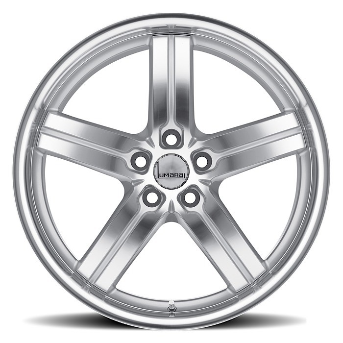 Velgen Lumarai Morro 20x8,5 5x120 ET31 Zilver Machined Face & Ra