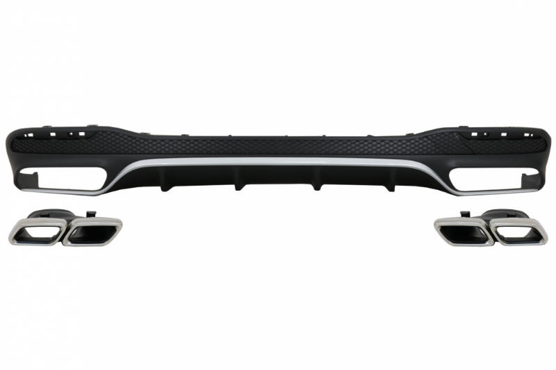 Diffusor Mercedes GLX X166 SUV GLS63 Design incl. sierstukken