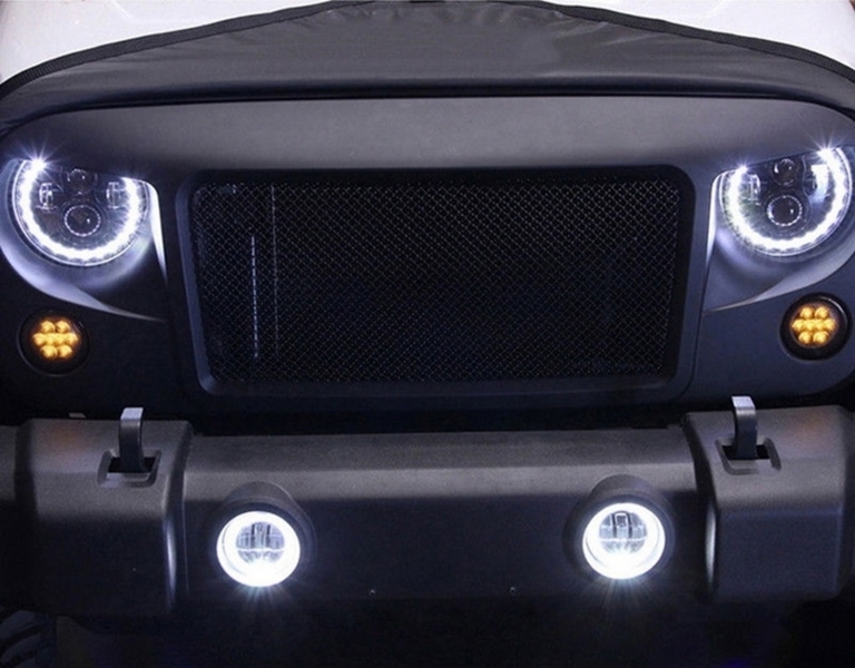 7 Inch CREE LED Headlights Jeep Wrangler JK