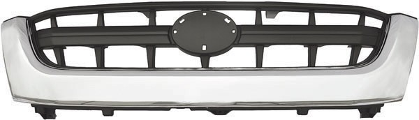 Grill midden HILUX 02->> Chroom