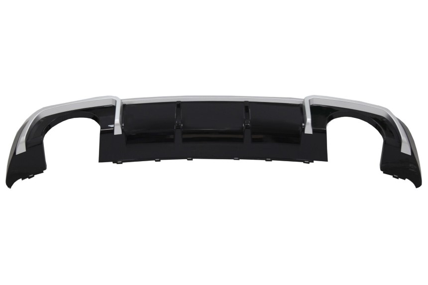 Audi A3 8V Sportback Facelift (2016-2020) Achterbumper Diffuser + Tips RS Look