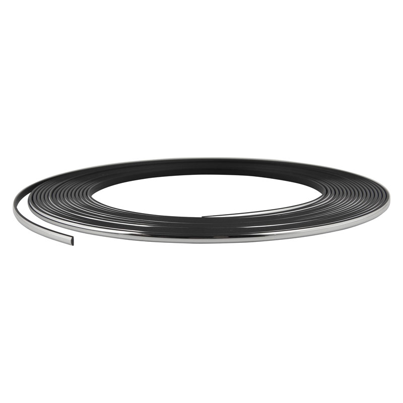 Universal self-adhesive Chrome list - Width 4mm / Length 8 meter