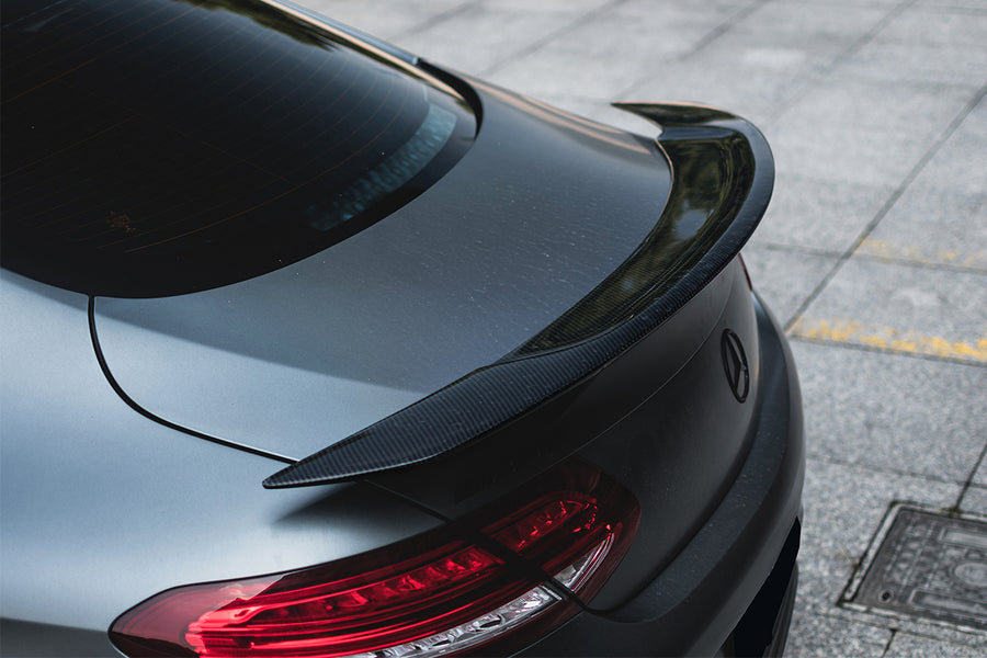 Mercedes Benz C-Class W205 Coupe RT-II Style Carbon Spoiler 2015-2021