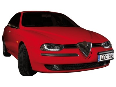 Headlights Alfa Romeo 156 LED Devil Eyes Dayline Black