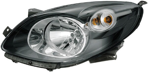 Koplamp rechts TWINGO 07->> H4/ZWART