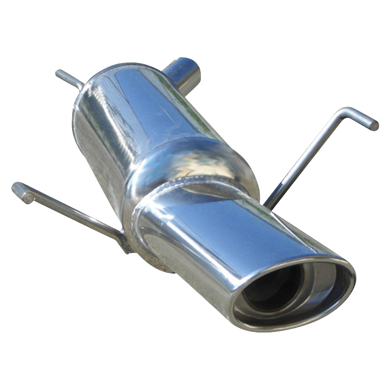 100% Inox Sport Exhaust  Opel Tigra TwinTop 1.4 16v (90HP) 2005- 120x80mm