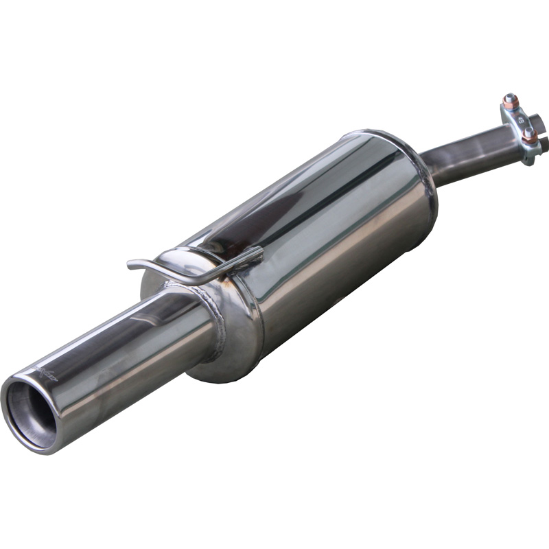 100% Inox Sport Exhaust  Ford Fiesta 1.1 (49HP) 1989-90 80mm