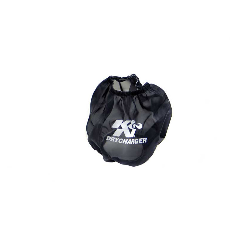 K&N Drycharger Filterhoes voor RF-1001, 140x197 - 102x159 x 127mm - Zwart (RF-1001DK)