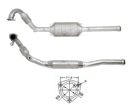 Volvo 850 2.3 T-5R 2319 cc 177 Kw / 241 cv B5234T Magnaflow CAT